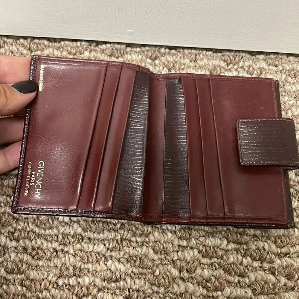 Givenchy Maroon Wallet - Picture 10 of 10